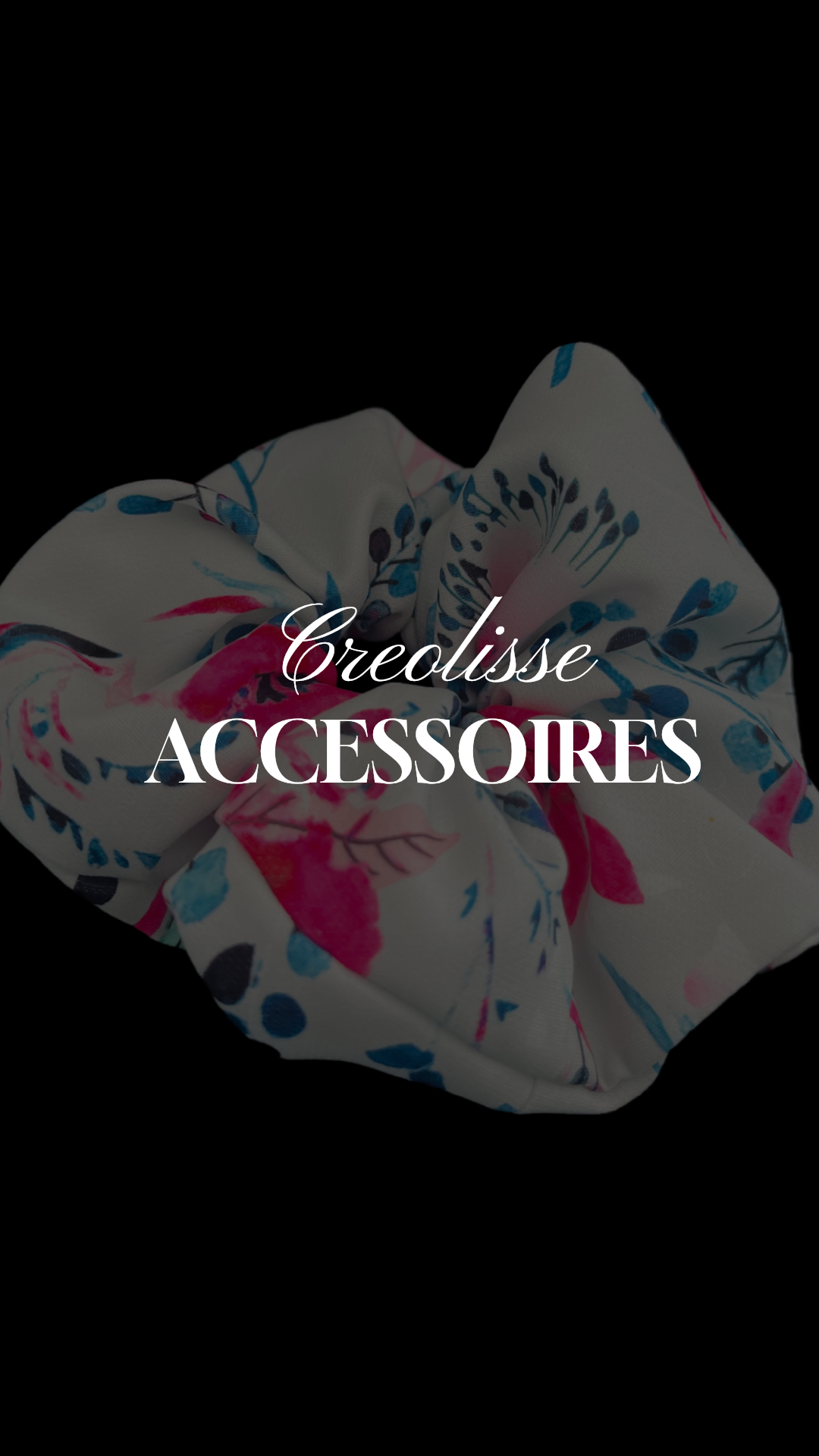 Mélusine -Chouchou fleuri