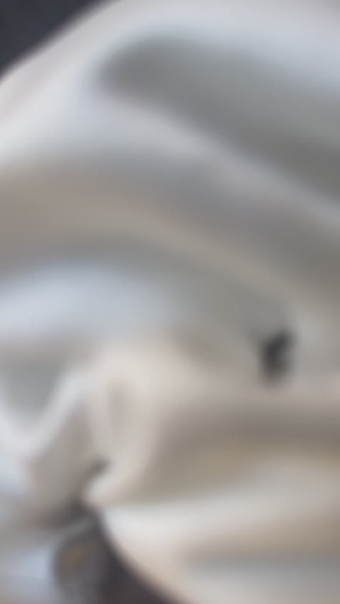 Lys – Chouchou en satin blanc