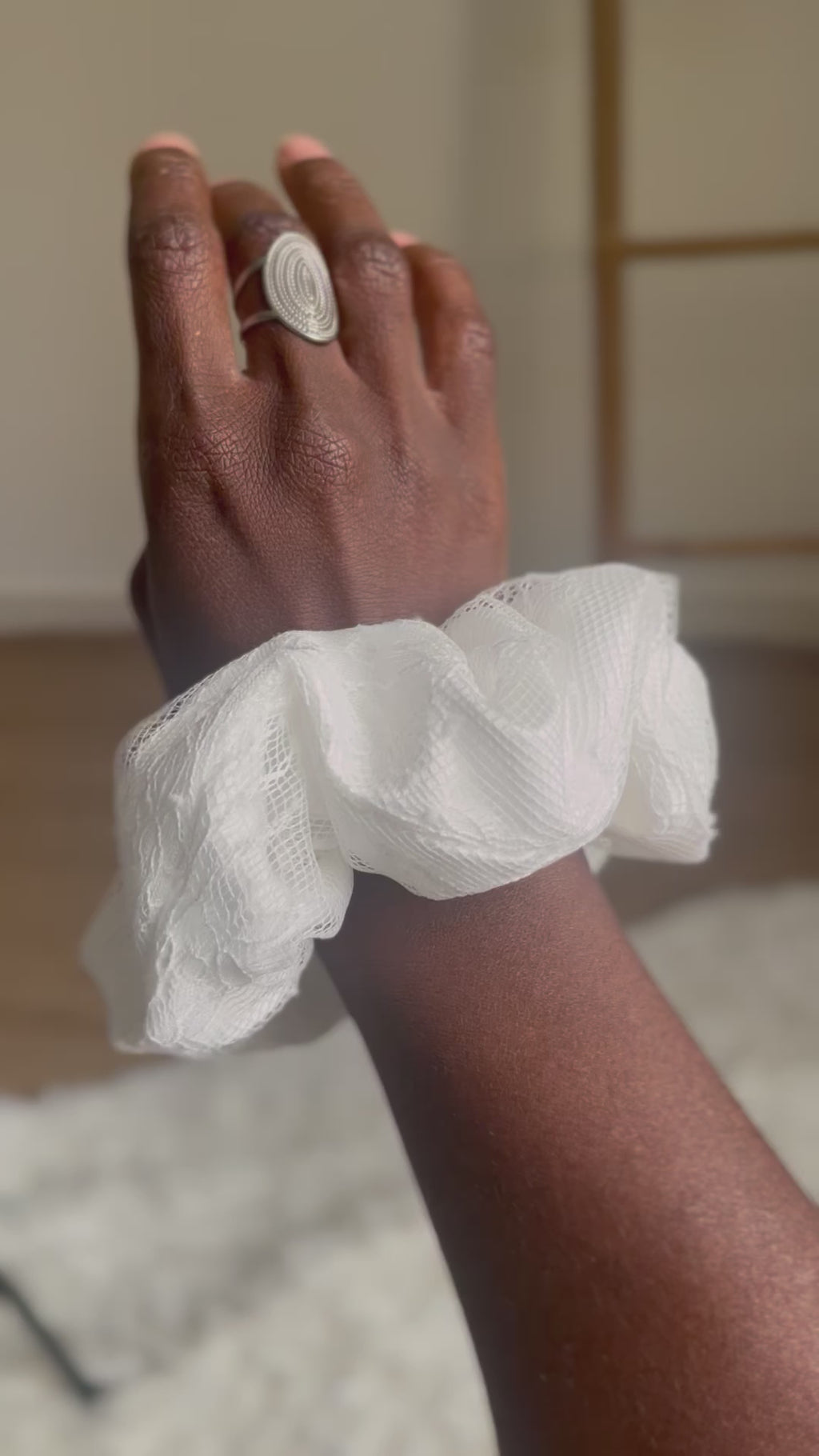 Délicatesse - Chouchou en dentelle