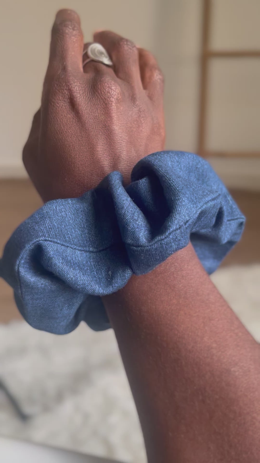 Indigo- Chouchou en Jean